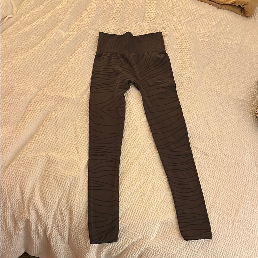 Zebra Print Leggings